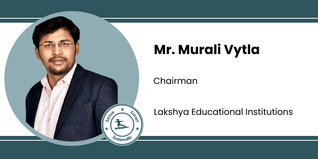 Lakshya Educational Institutions, Chairman: Mr. Murali Vytla Interview